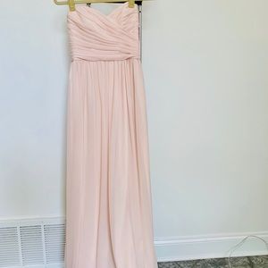 Monique Lhuillier Chiffon Bridesmaid Dress
